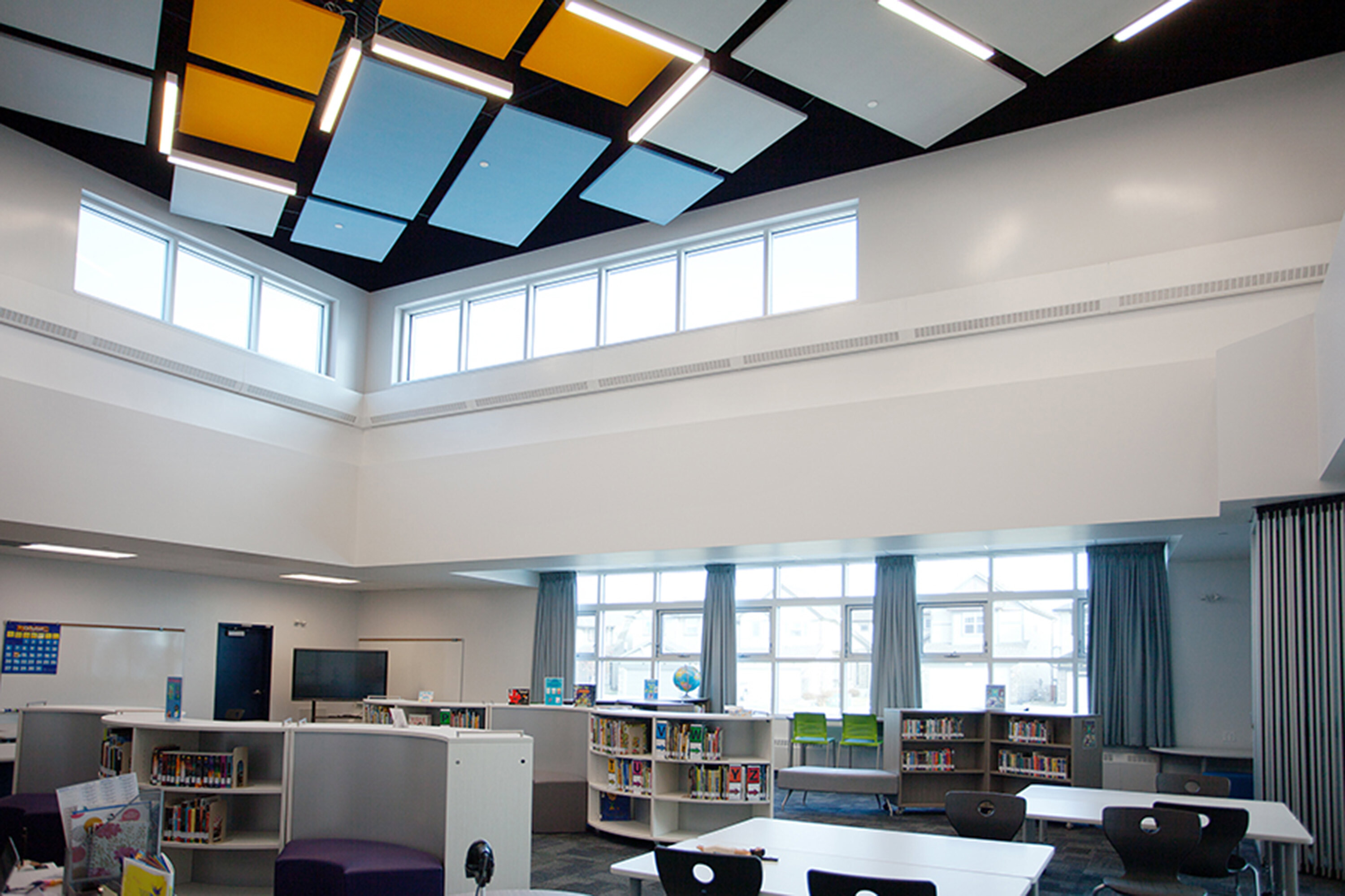 Beam3 photo pendant ASO W library St Veronica Elementary School Airdrie Alberta 02 HR