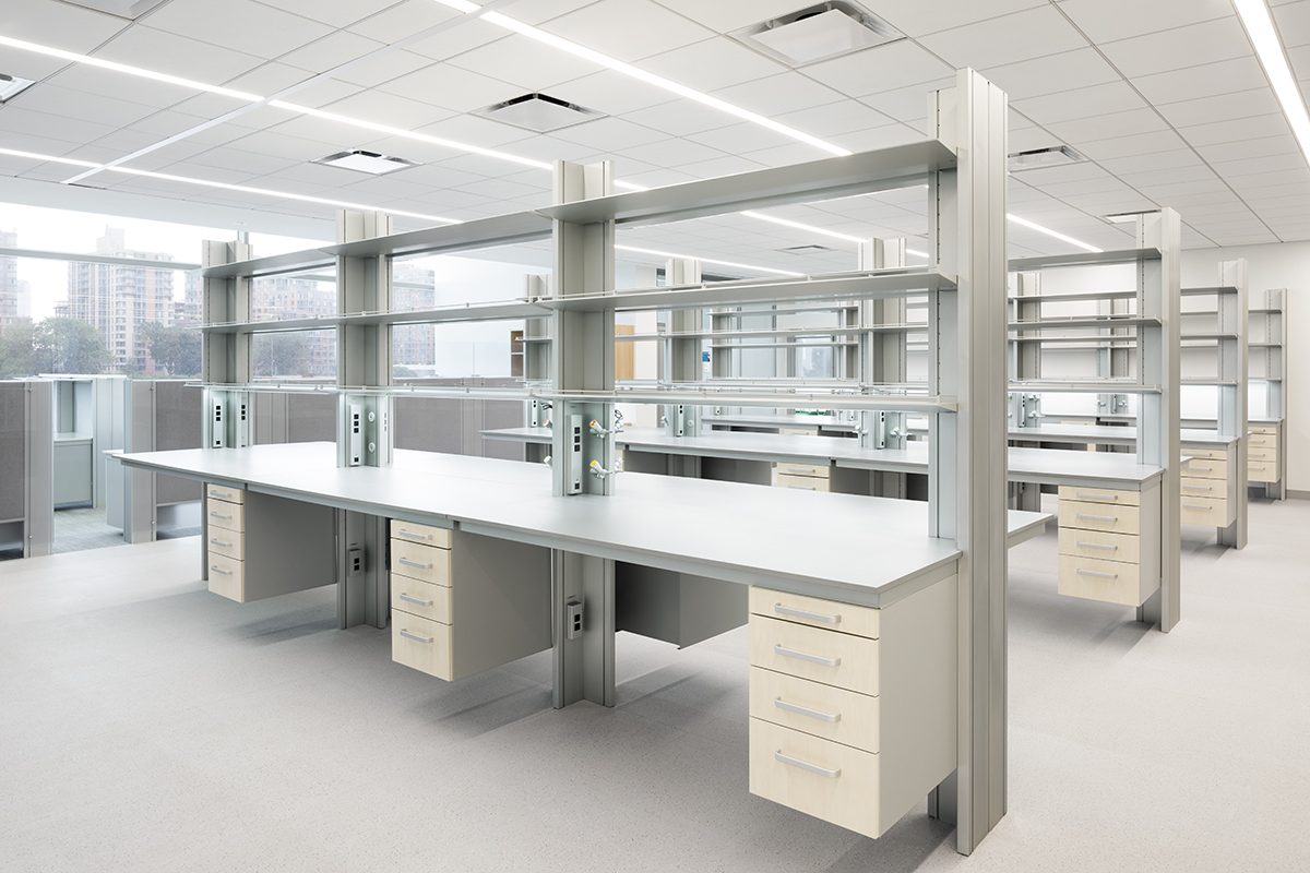 Click photo recessed Rockefeller University Copyright Brad Feinknopf New York 04 One Lux