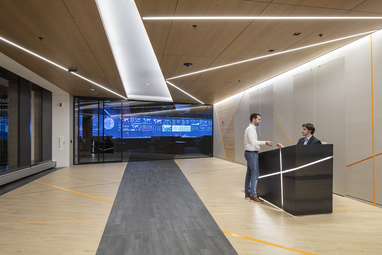 Sculpt Linear photo Recessed Akamai Cambridge MA 32