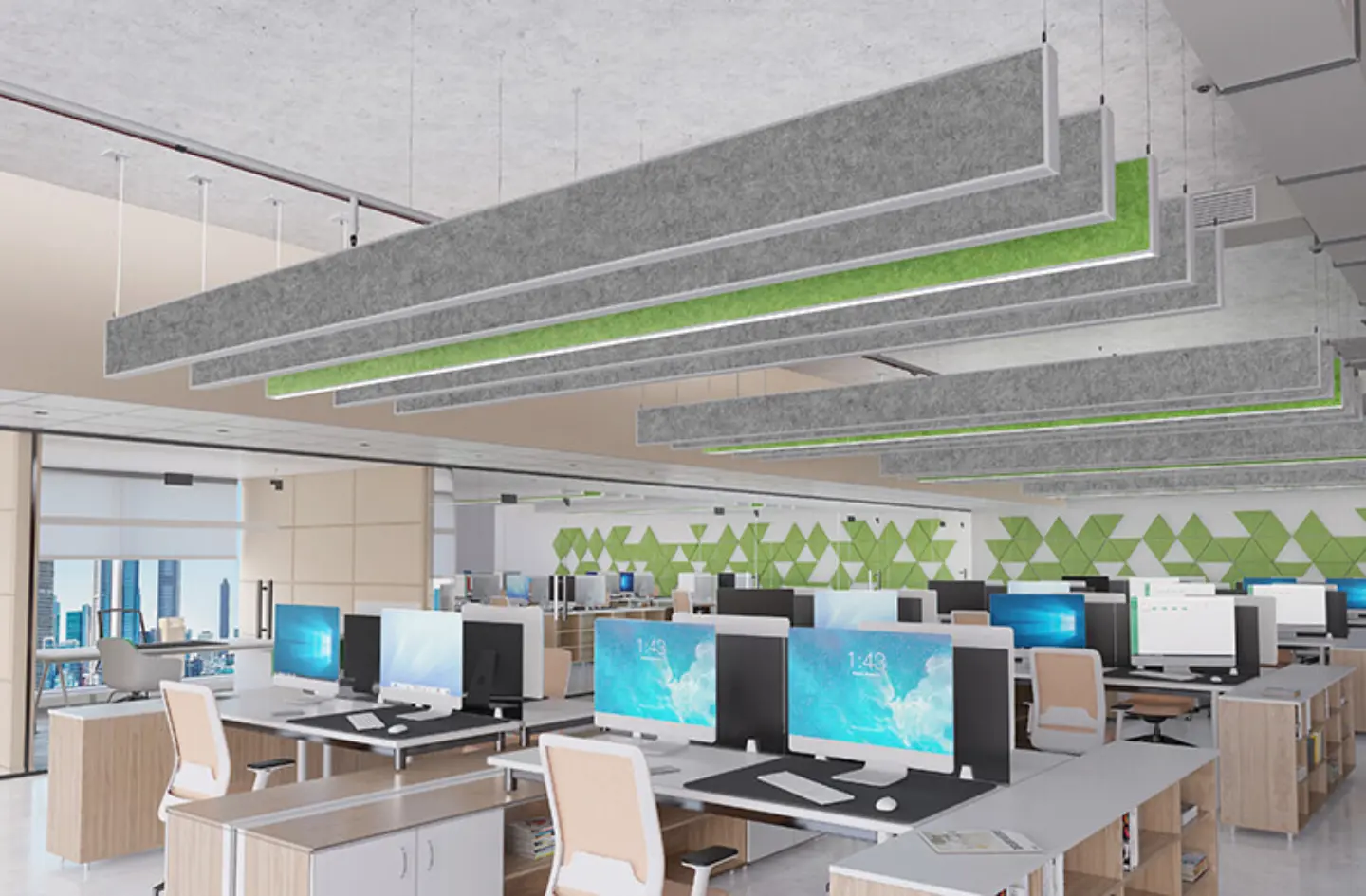 Acoustic Lighting Axis Lighting