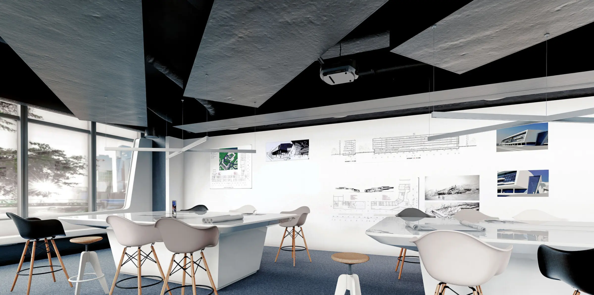 Wall Wash Perfekt Pendant Axis Lighting